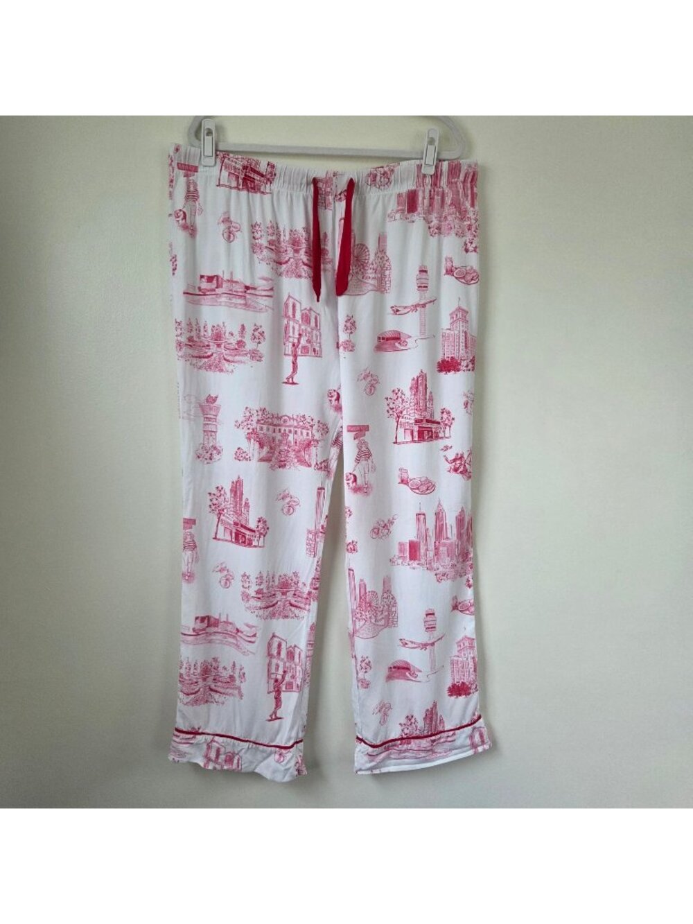 Katie Kime Atlanta Toile Pajama Pants Size 2XL